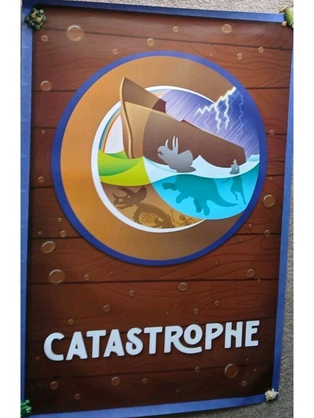 42"x62.5" - Answers VBS Biblical Wall Mural Poster - CATASTROPHE - Christ Jesus